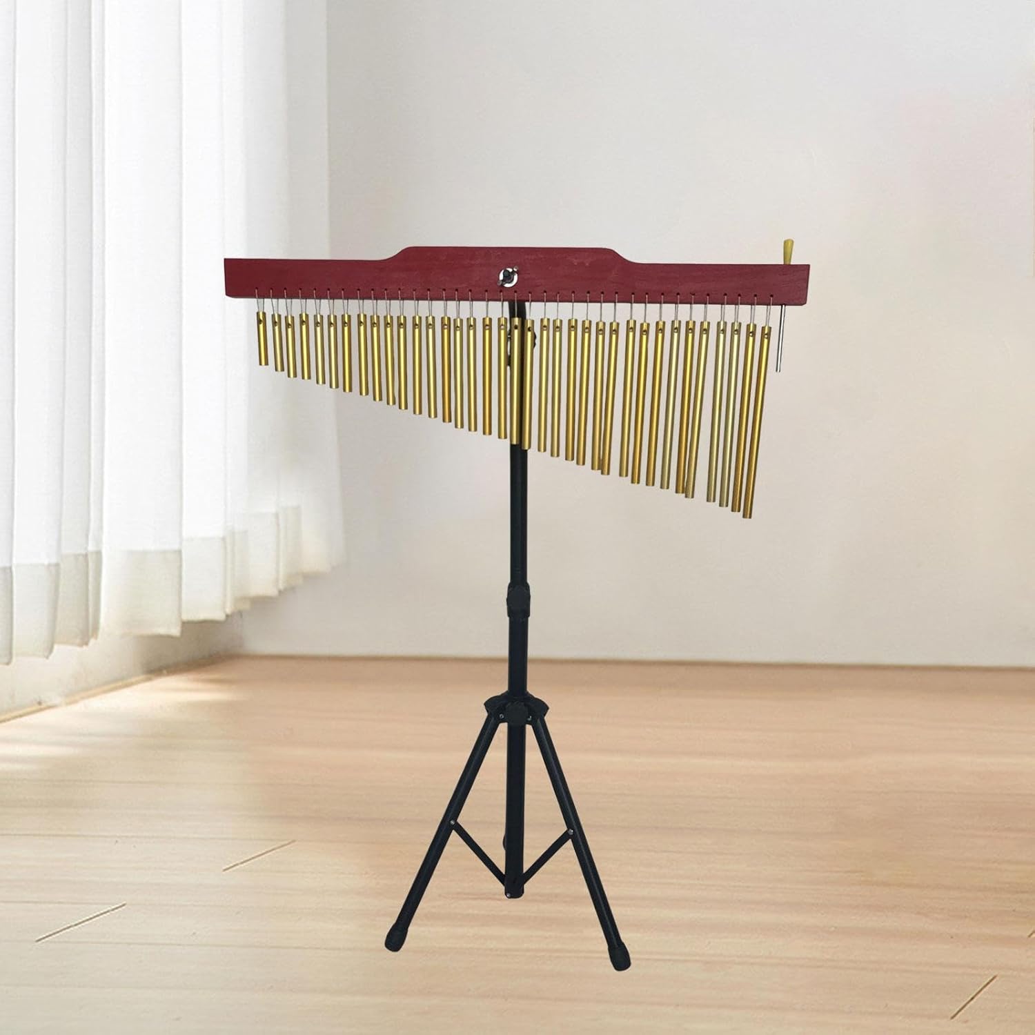 BreezeTrading 36音の単列ウィンドチャイム、美しい音色、軽量